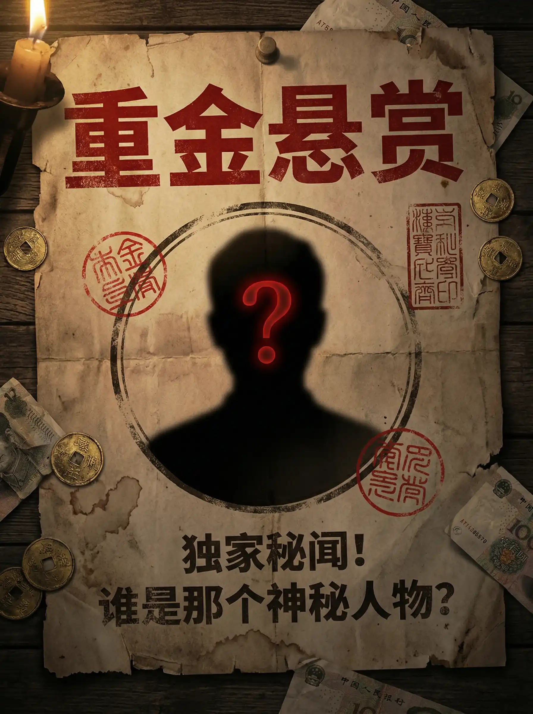 吴签磁力 - 重金悬赏线索征集令